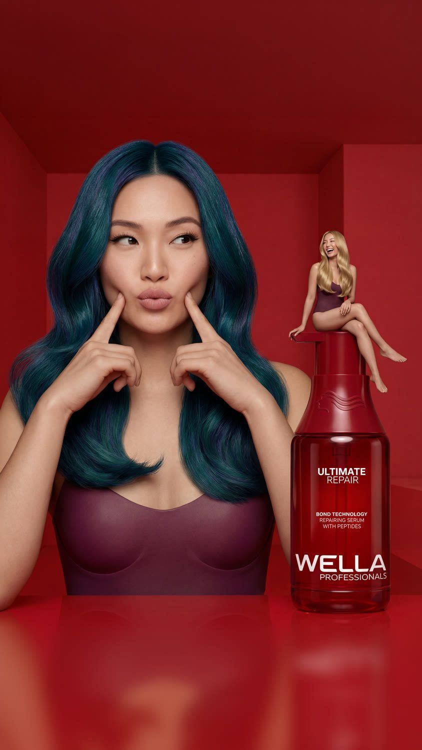 AI imagery by Highlight London — Wella - Campaign