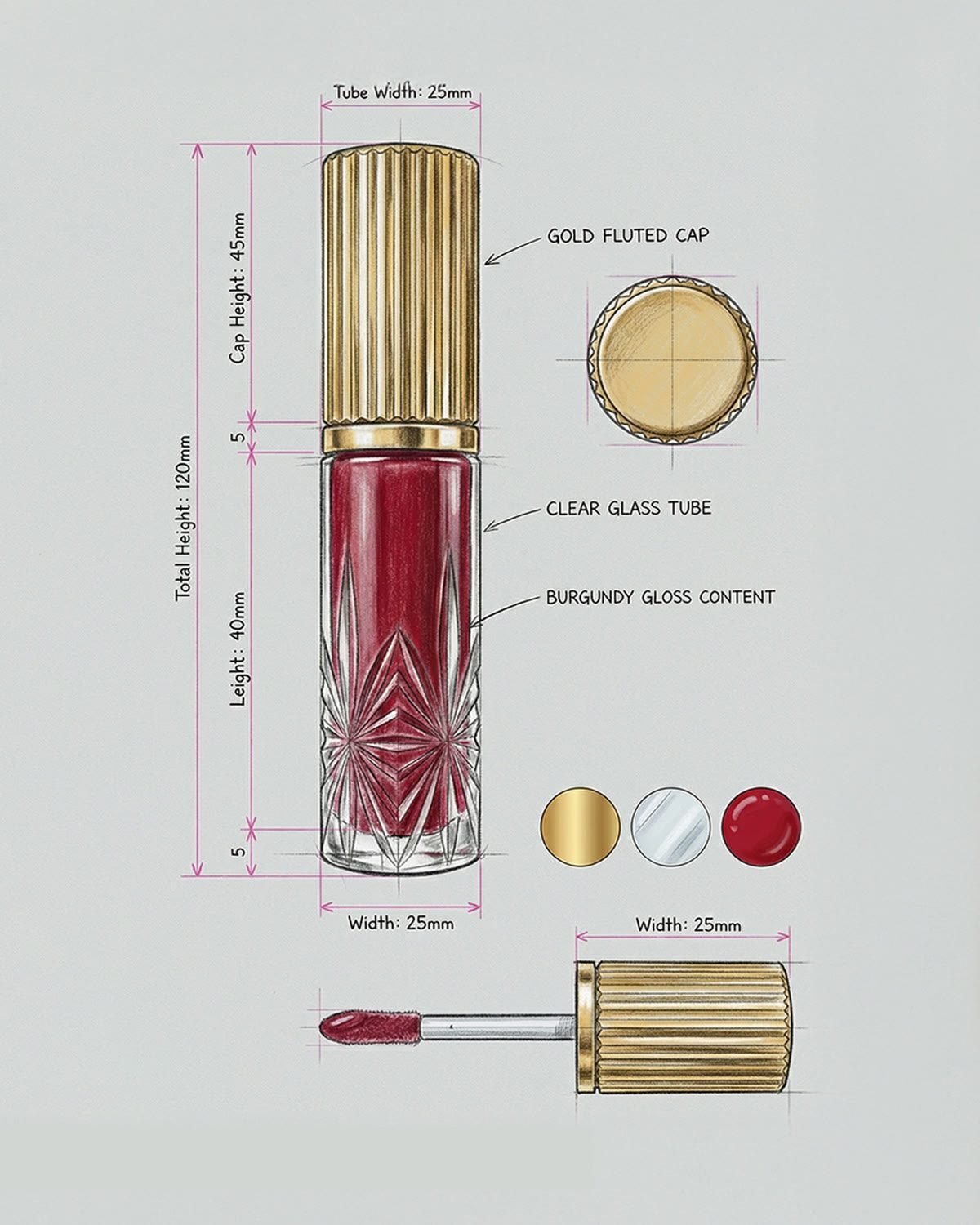 Materials, colour and design study by Highlight London