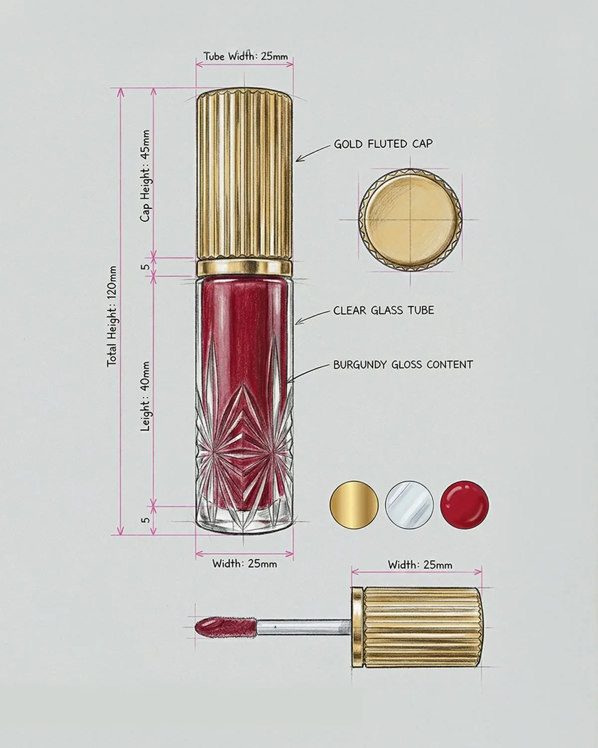 Materials, colour and design study by Highlight London