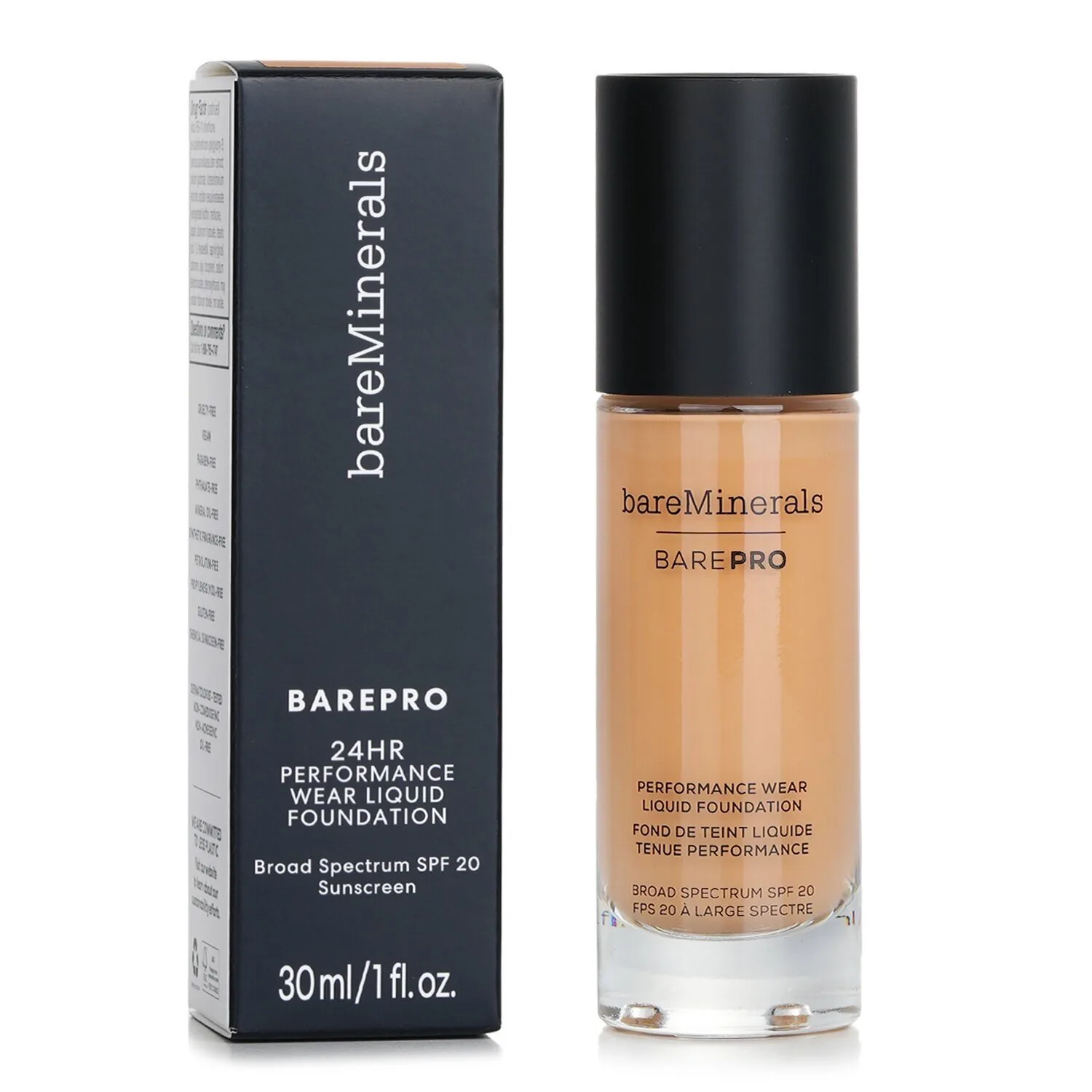 BarePro foundation bareMinerals packaging by Highlight London