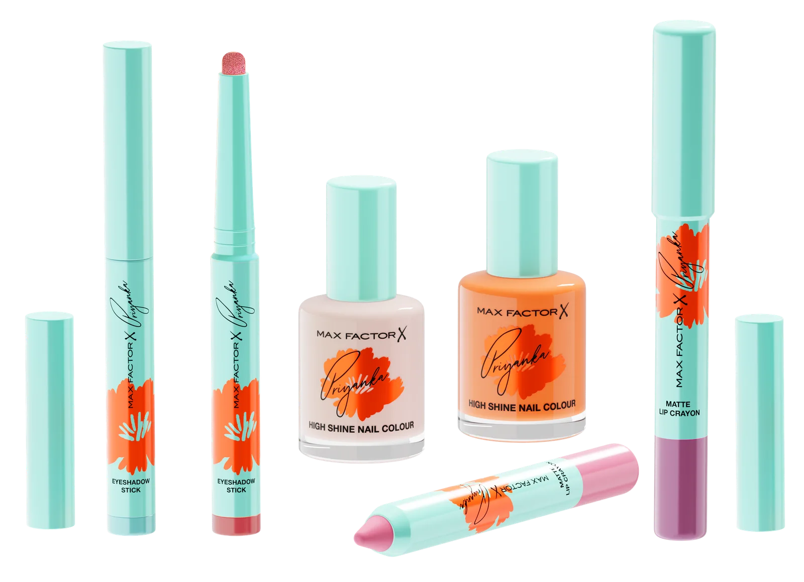 Priyanka Chopra Birthday collection Max Factor packaging by Highlight London