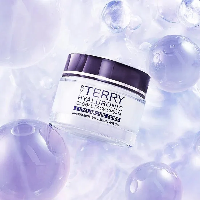 Hyaluronic face cream By Terry packaging by Highlight London