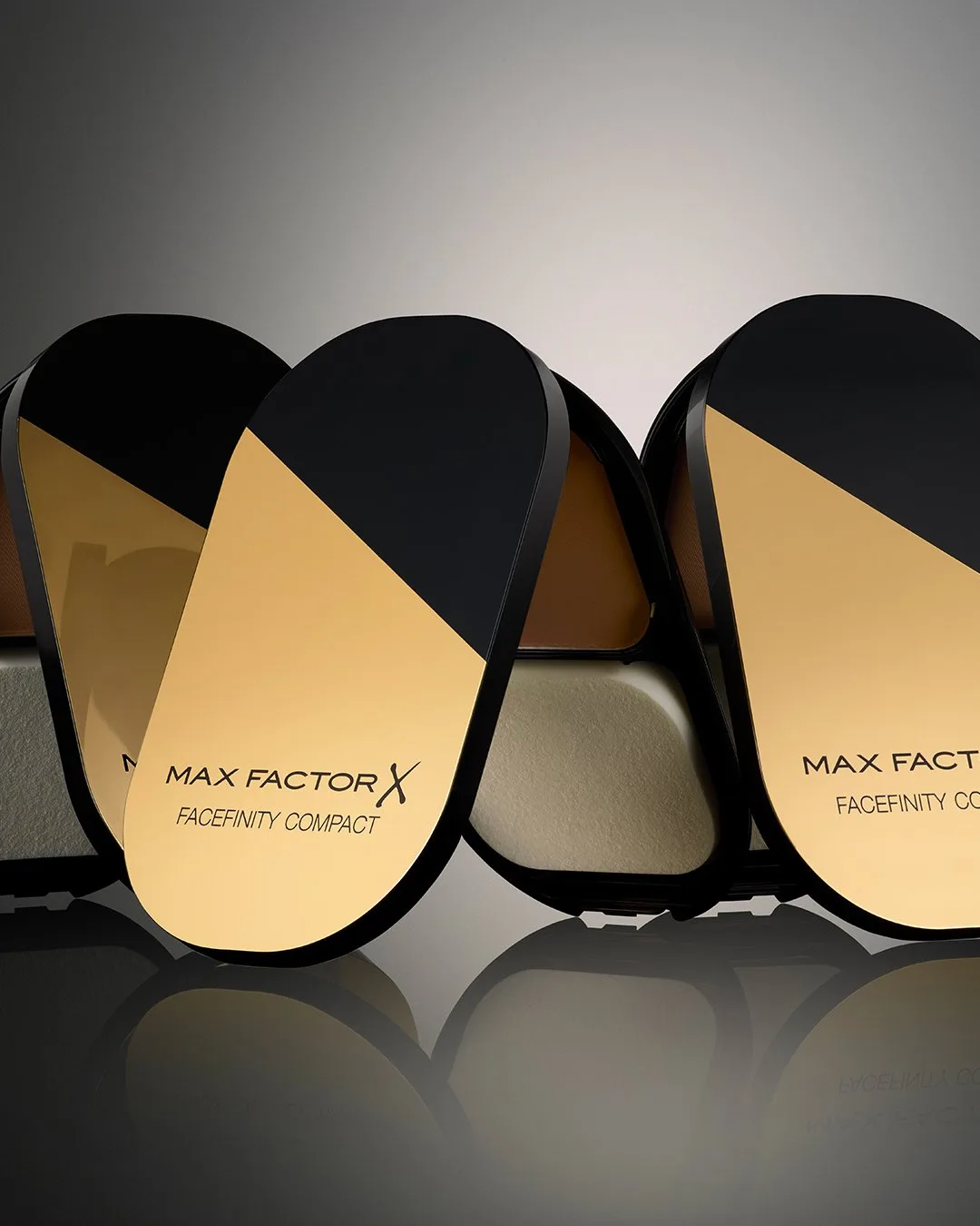 Facefinity franchise Max Factor packaging by Highlight London