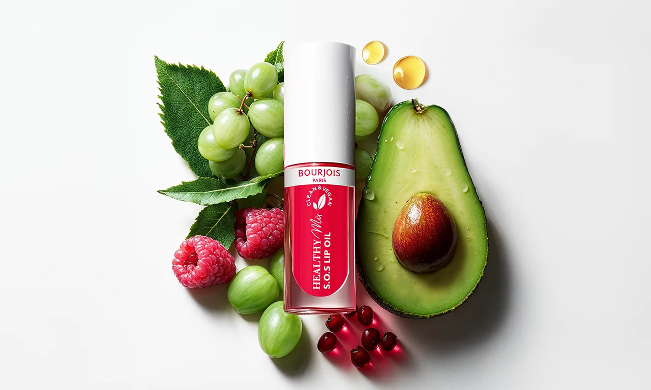 S.O.S Lip Oil for Bourjois, packaging by Highlight London