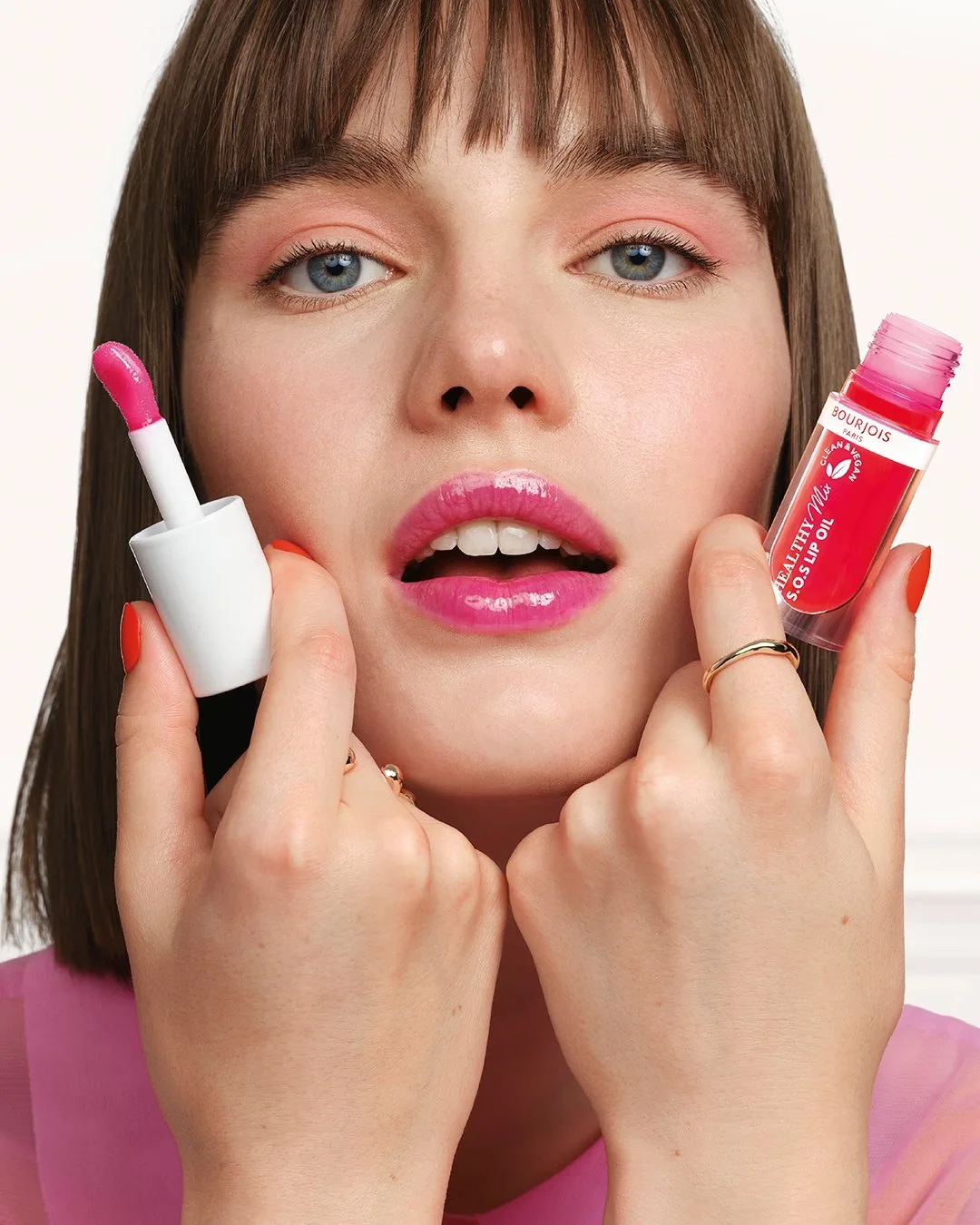 S.O.S Lip Oil Bourjois packaging by Highlight London