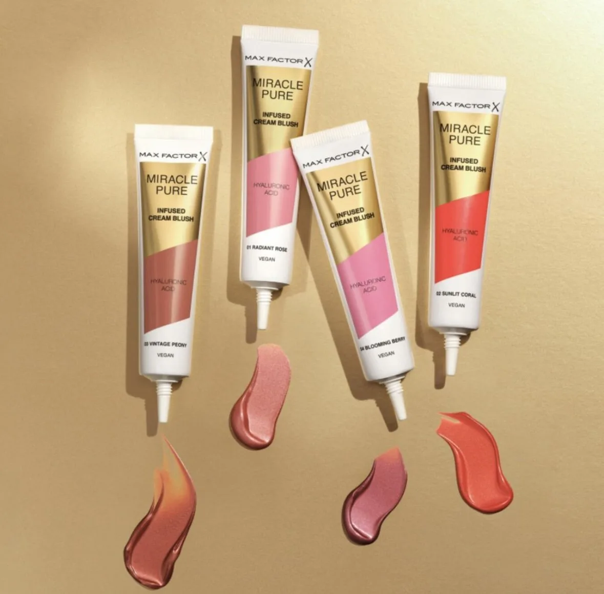 Miracle Pure Family Max Factor packaging by Highlight London