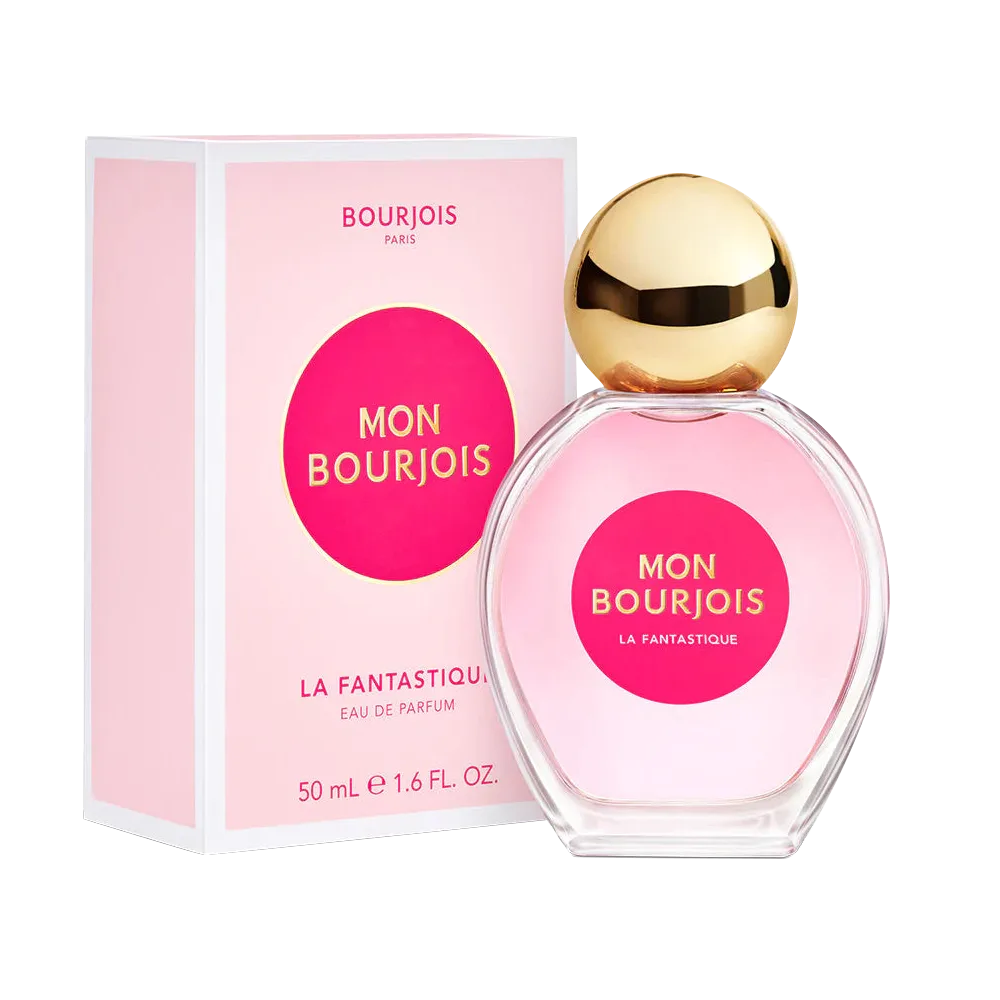 Mon Bourjois perfume Bourjois packaging by Highlight London