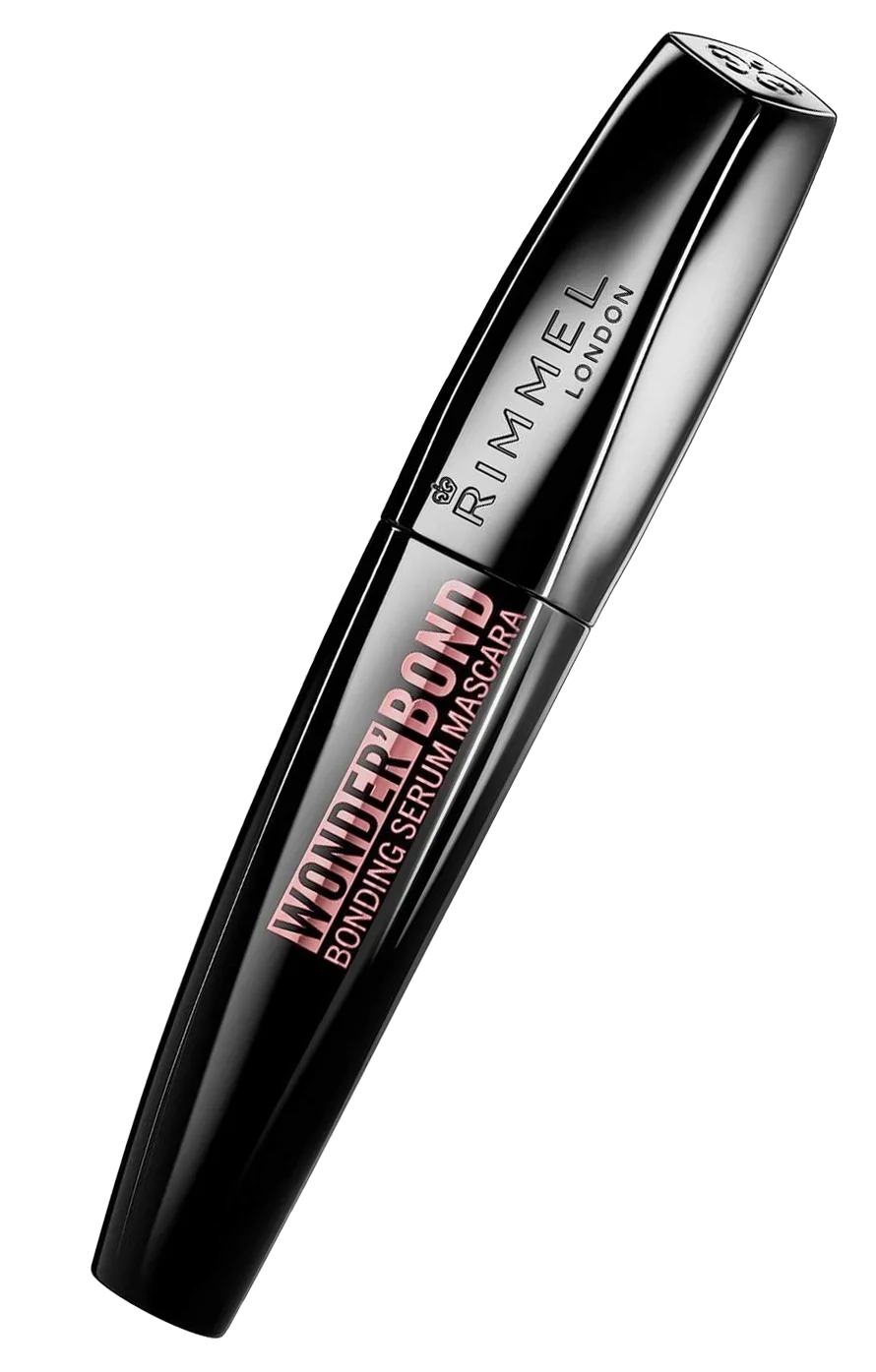 Wonder Bond mascara for Rimmel, packaging by Highlight London