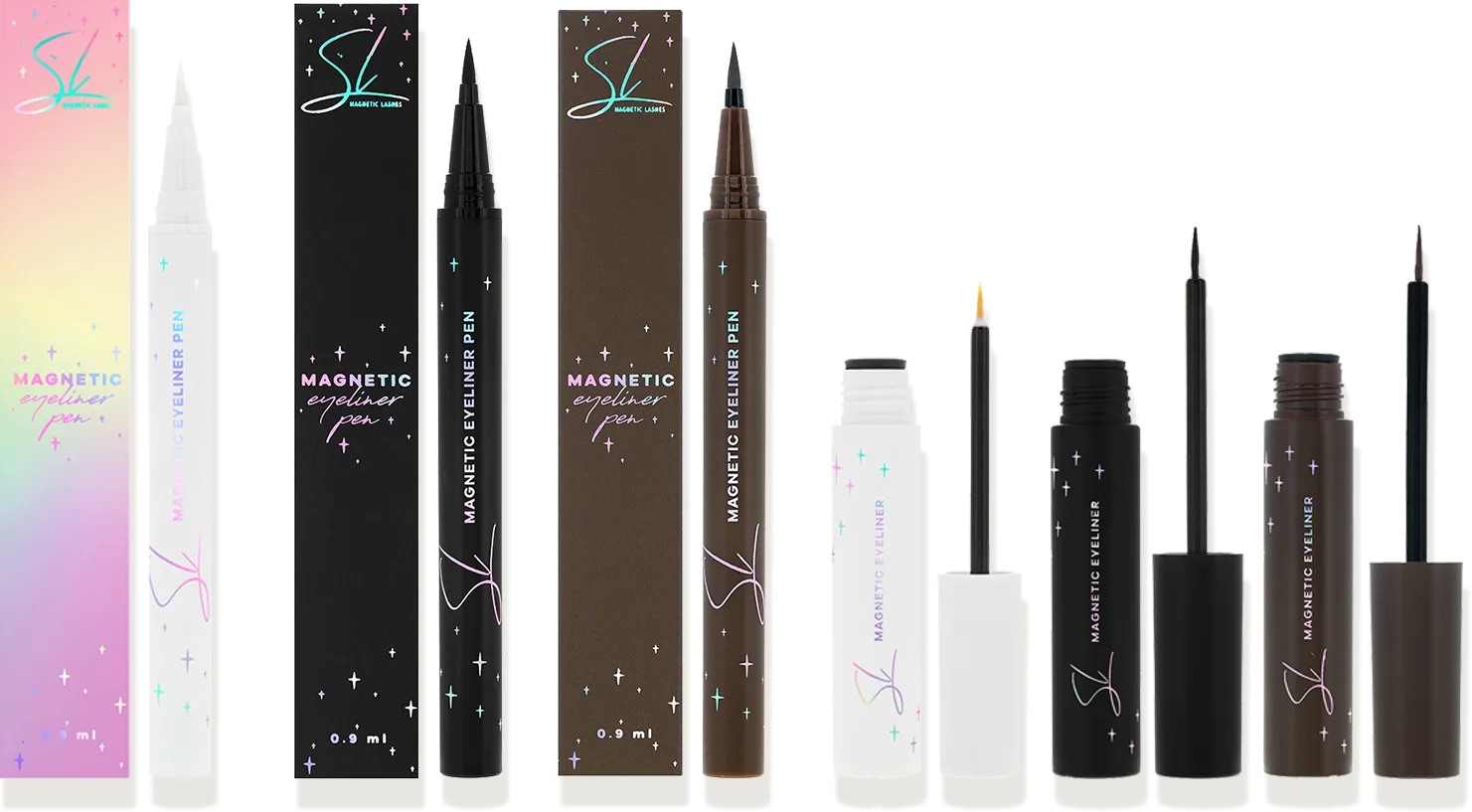Magnetic lashes SL Magnetic packaging by Highlight London