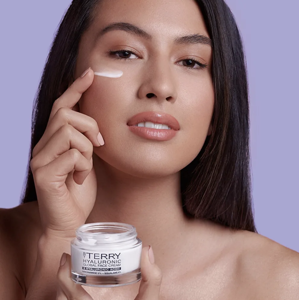 By Terry Hyaluronic face cream packaging by Highlight London