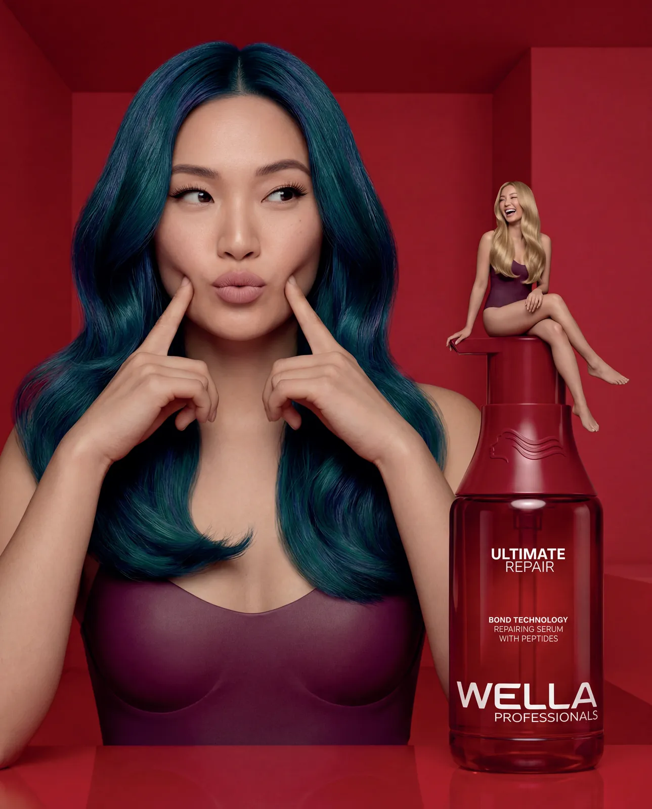 Wella Professionals · Ultimate Repair · Ultimate Repair · Peptide Bond Technology · creative direction by Highlight London
